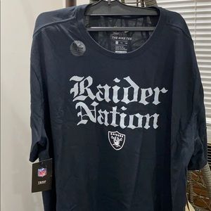 Nike Tee for Raiders NFL athletic